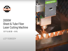Μηχανή κοπής λέιζερ 2000W με μηχανή κοπής λέιζερ τραπέζι-πίπεδο και σωλήνα